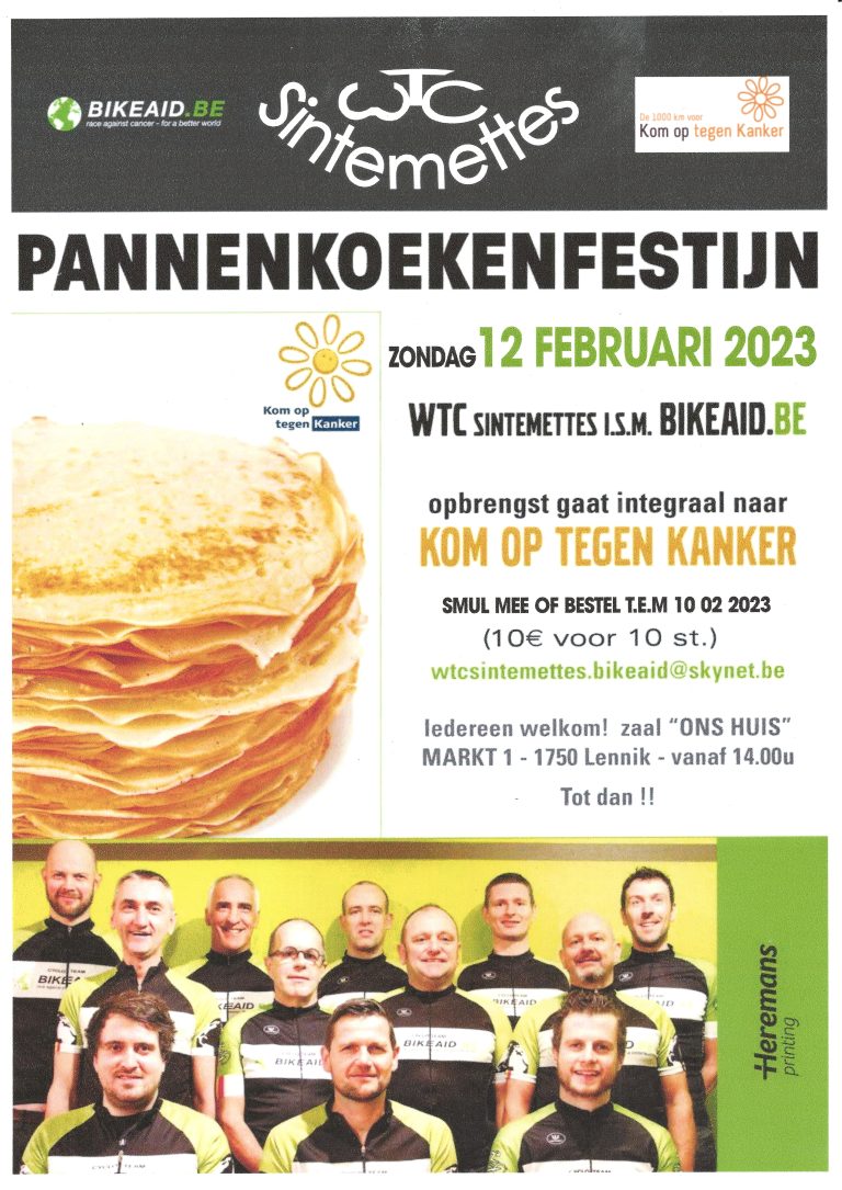 Pannenkoekenfestijn WTC Sintemettes